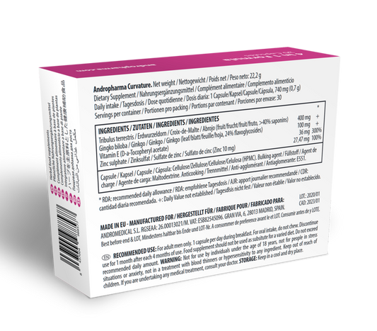 Andropharma Curvature – Food supplement for male well-being