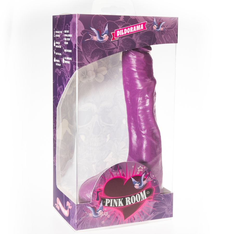 HABITACIÓN ROSA - NILO DILDO REALISTICO MORADO 23 CM