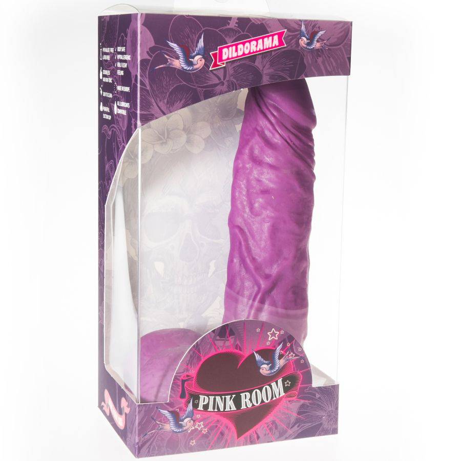 PINK ROOM - CHEMS REALISTIC DILDO MORADO 20 CM