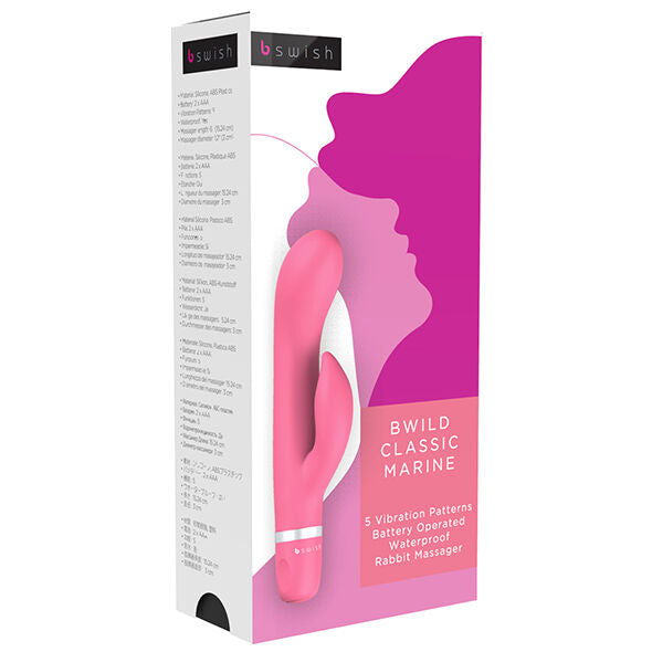 B SWISH - BWILD CLASSIC MARINE RABBIT VIBRADOR GUAVA