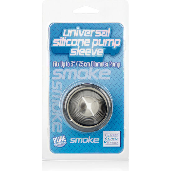 CALEXOTICS - LUVA UNIVERSAL DE SILICONE PARA BOMBA PRETA