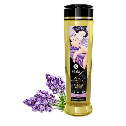 SHUNGA - ÓLEO DE MASSAGEM ERÓTICO SENSACIONAL 240 ML