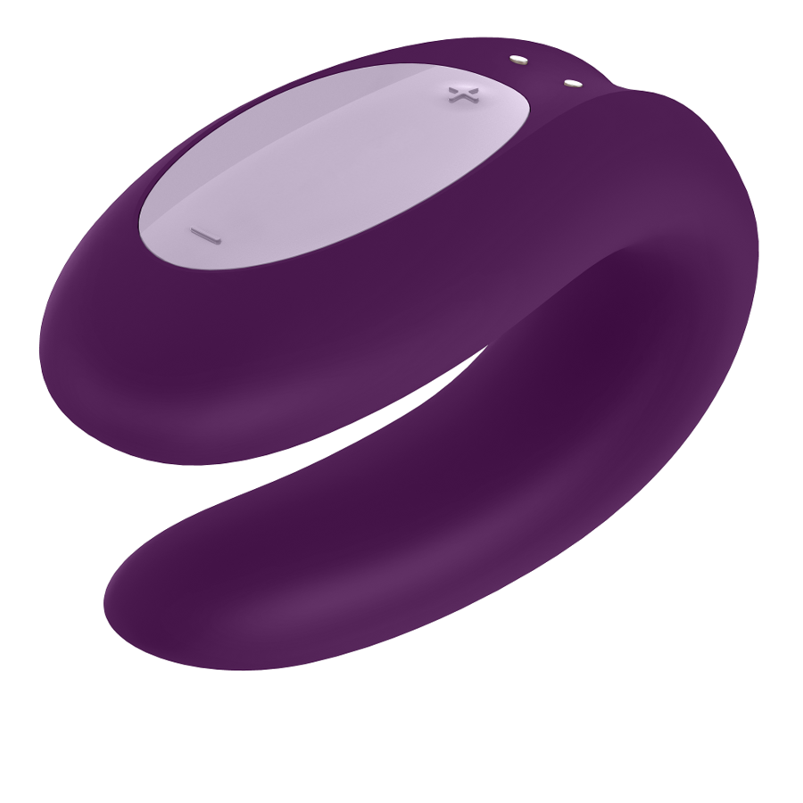 SATISFYER - APLICACIÓN DOBLE JOY CON PÚRPURA