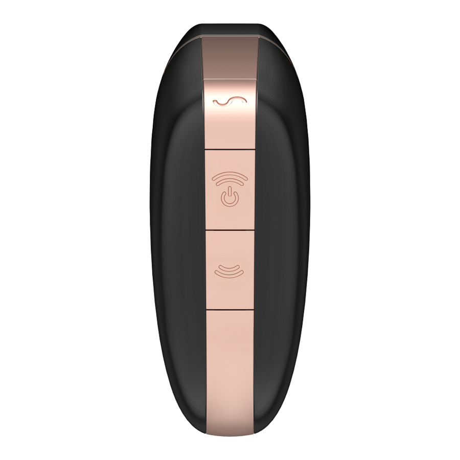 SATISFYER - ESTIMULADOR E VIBRADOR LOVE TRIANGLE AIR PULSE BRANCO