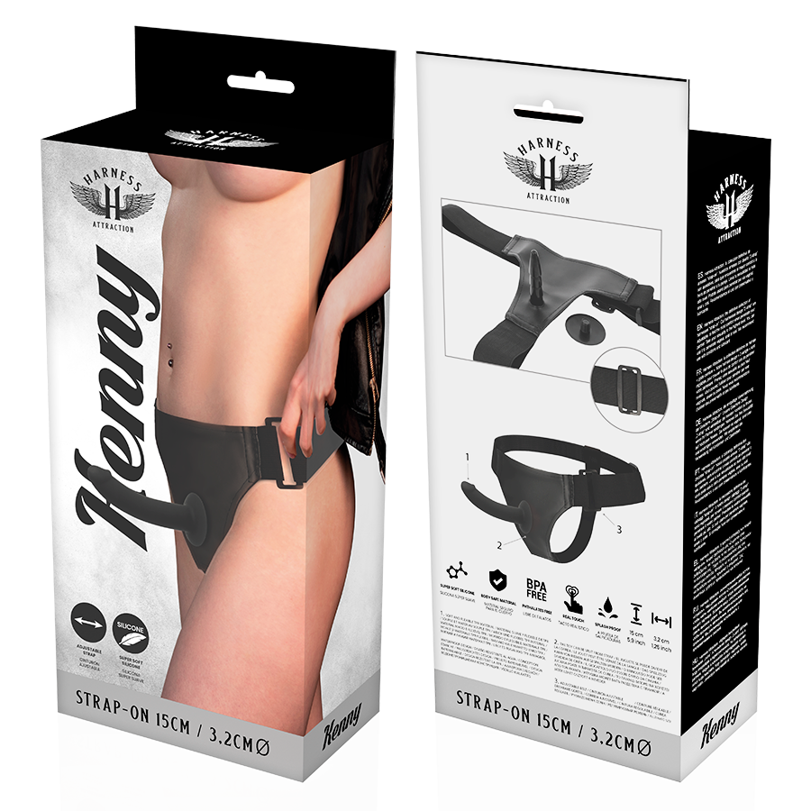 ARREIO DE ATRAÇÃO - RNES SILICONE KENNY 15 CM -O- 3,2 CM