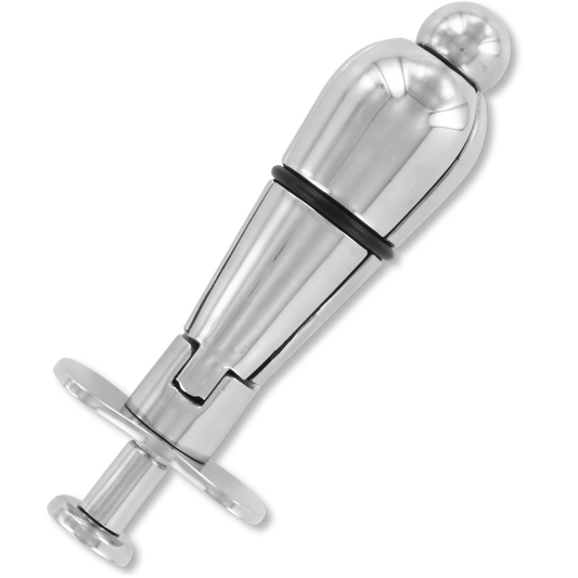 METAL HARD - PLUG ANAL DE METAL COM TRAVA