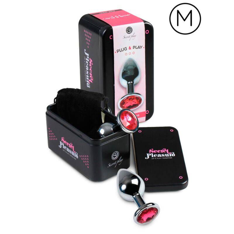 SECRETPLAY - PLUG ANAL FÚCSIA 8 CM - Toys "n" Us