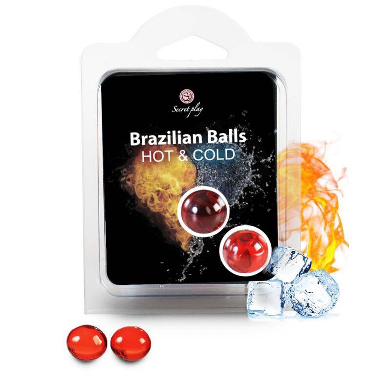 SECRETPLAY - BOLAS BRASILEIRAS  EFEITO CALOR E FRIO 2 UNIDADES - Toys "n" Us
