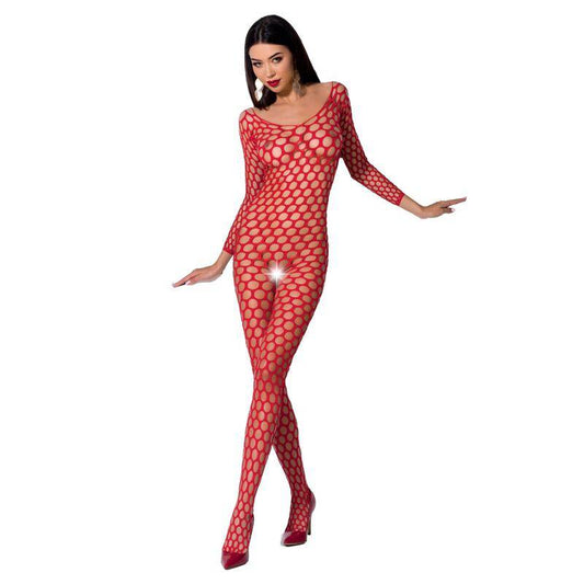 PAIXÃO - MULHER BS077 BODYSTOCKING TAMANHO ÚNICO BRANCO