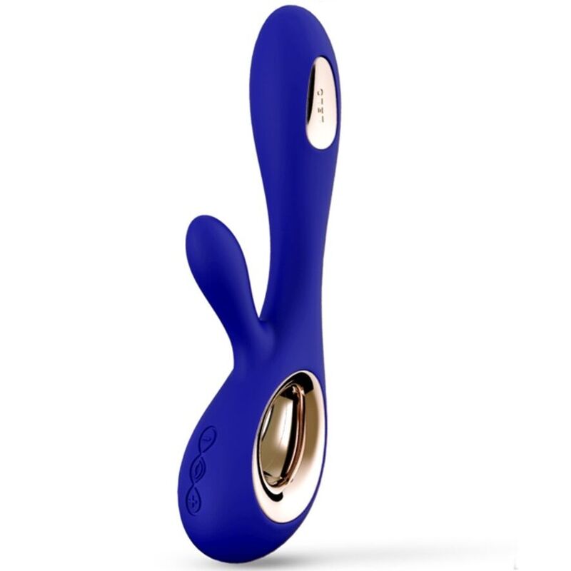 LELO - SORAYA WAVE VIBRADOR RABBIT AZUL MEIA-NOITE