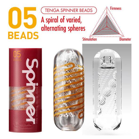 TENGA - PERLAS MASTURBADORAS SPINNER