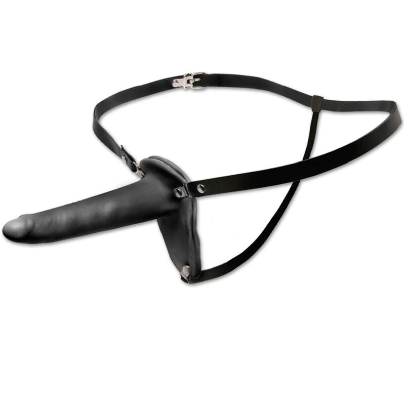 SÉRIE DE FANTASIA DE FETICHE - STRAP-ON DE COURO