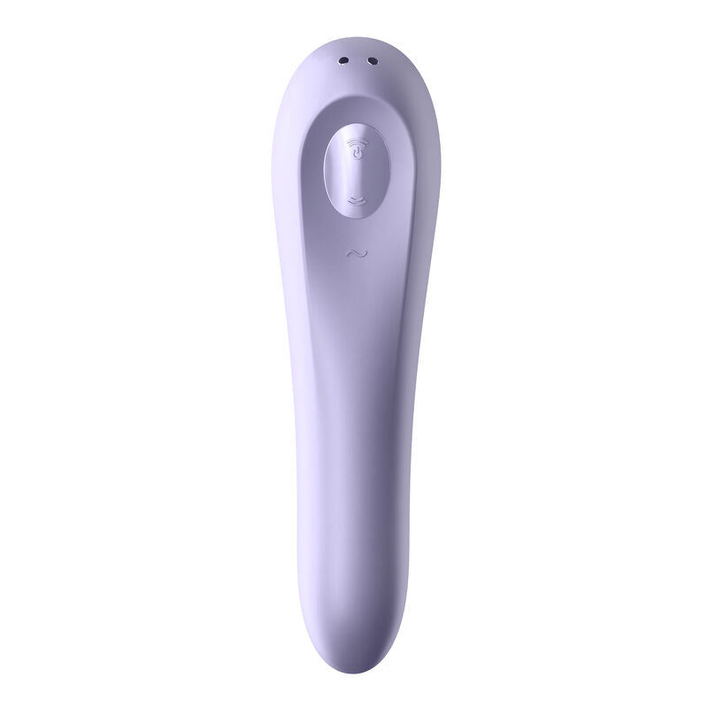SATISFYER - VIBRADOR DE PULSO DE AR ​​DUPLO PRAZER MALVA