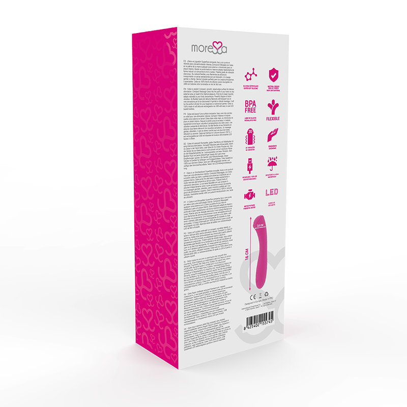 MORESSA - CELSO PREMIUM SILICONE RECARREGVEL - Toys "n" Us