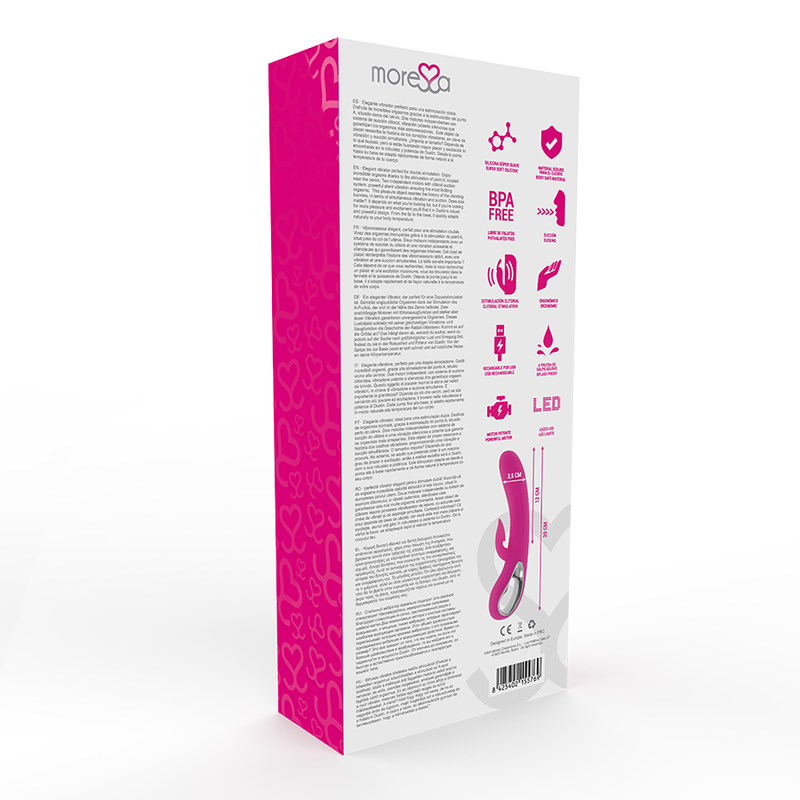 MORESSA - DUSTIN PREMIUM SILICONE RECARREGÁVEL