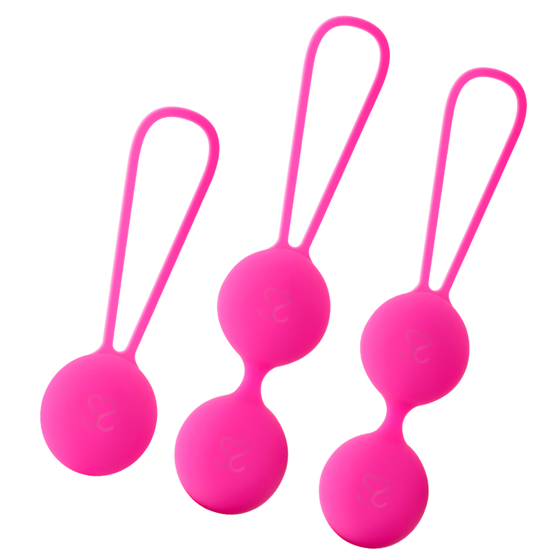 MORESSA - SET OSIAN SILICONA PREMIUM ROSA (Osian Uno - 51 g | Osian Dos - 101 g | Osian Tres 85 g)
