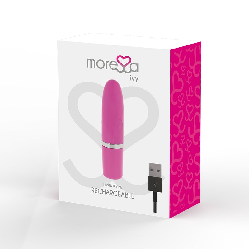 MORESSA - VIBRADOR ESTIMULADOR IVY VIAGEM ROSA