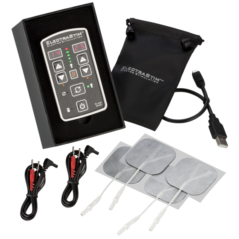 ELECTRASTIM - PACOTE DE ESTIMULADORES FLICK DUO