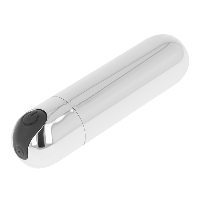 OHMAMA - BALA VIBRADORA DE PLATA DE 8 CM