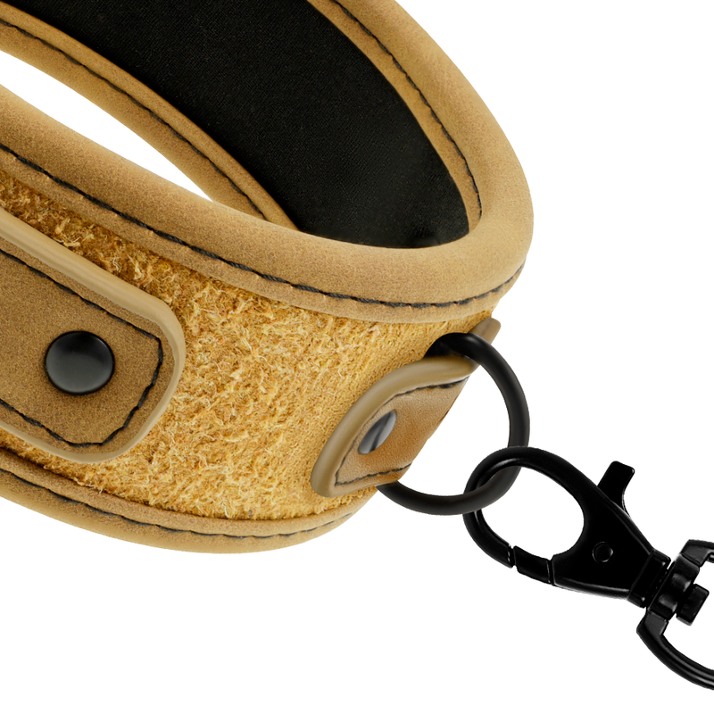FETISH SUBMISSIVE ORIGEN - COLAR FORRADO DE NEOPRENE COM CORRENTE