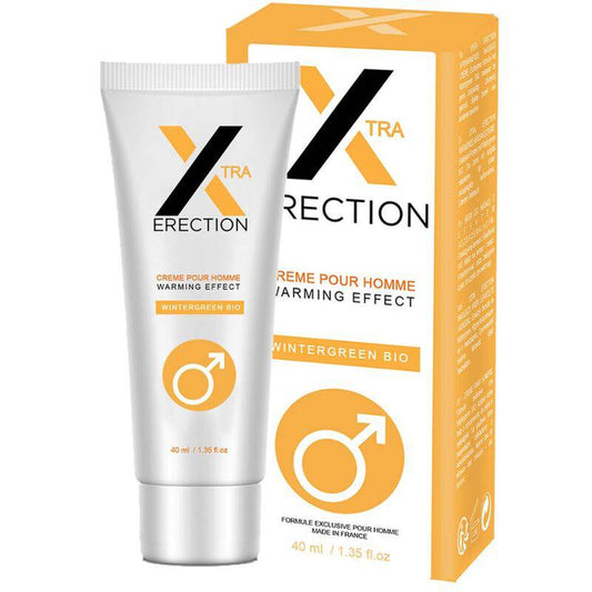 RUF - X ERECTION CREME DE ERECO EFEITO CALOR 40 ML - Toys "n" Us