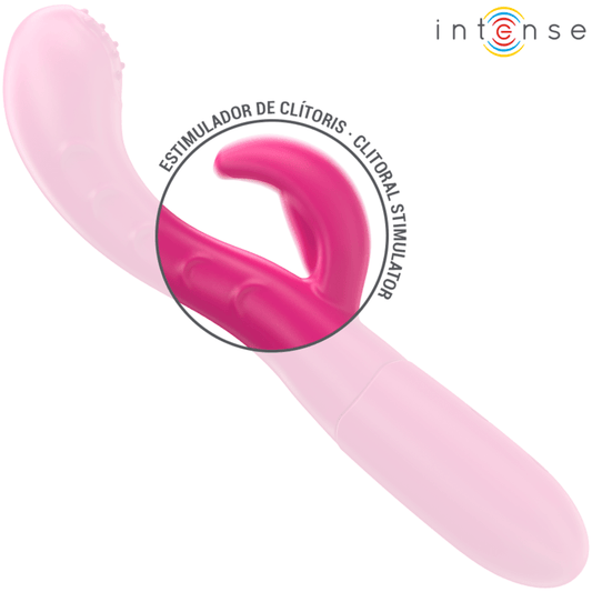 INTENSE - AMARA VIBRATOR WITH STIMULATING TONGUE 10 VIBRATIONS PINK - Toys "n" Us
