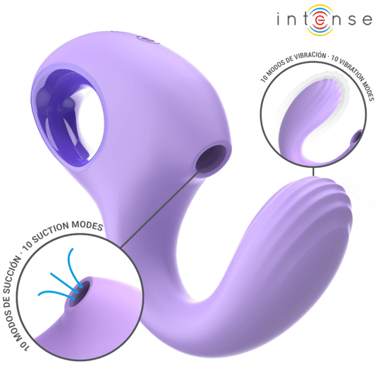 INTENSE - BAXTER VIBRATOR & STIMULATOR VIOLET - Toys "n" Us