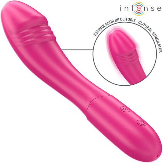 INTENSE - BELINDA VIBRATOR 19 CM FLEXIBLE 10 VIBRATIONS PINK - Toys "n" Us