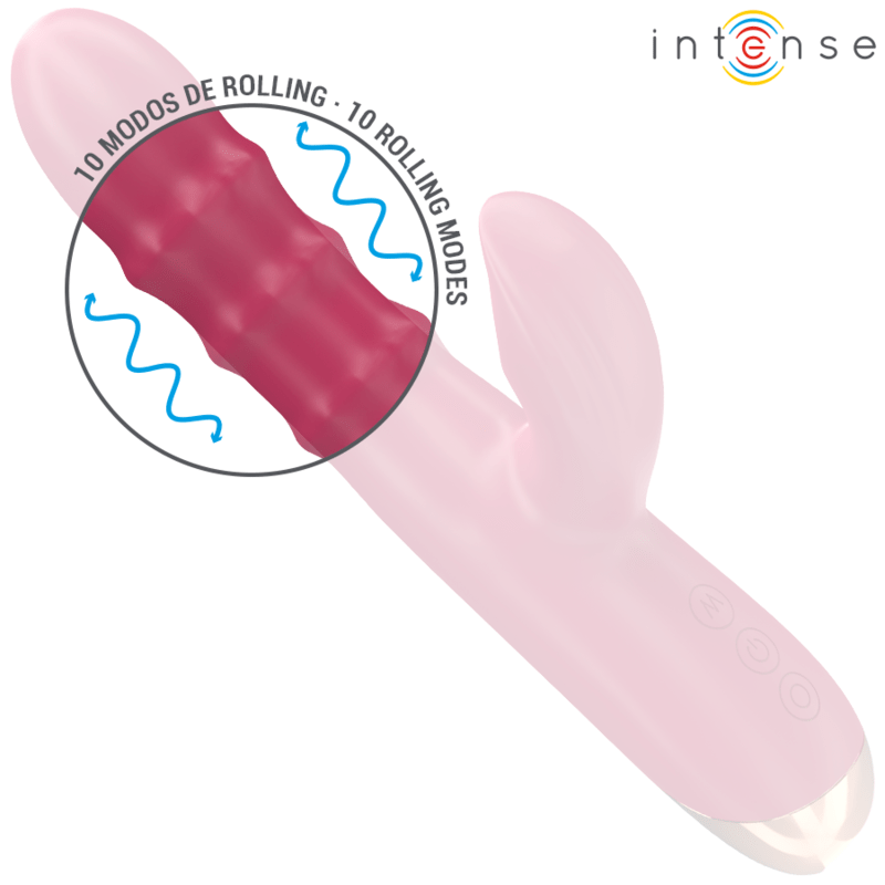 INTENSE - CHLOE MULTIFUNCTION VIBRATOR 3 IN 1 RED - Toys "n" Us