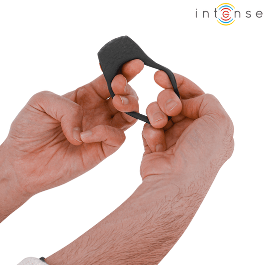 INTENSE - CLOVER VIBRATOR PENIS RING 10 VIBRATIONS BLACK - Toys "n" Us