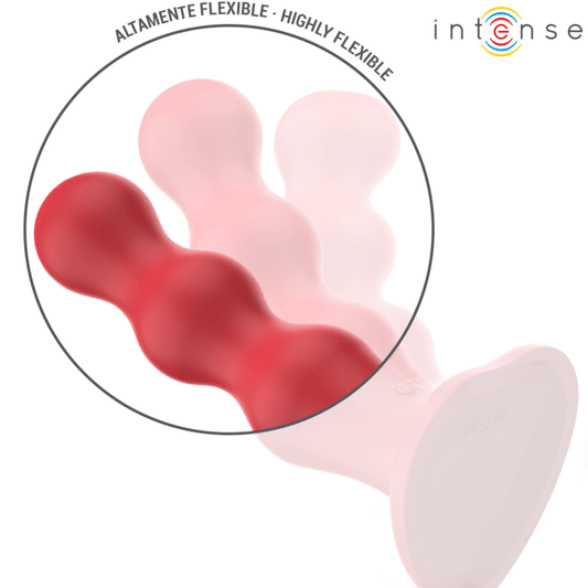 INTENSE - CODY VIBRATOR WITH SUCTION CUP RED REMOTE CONTROL - Toys "n" Us