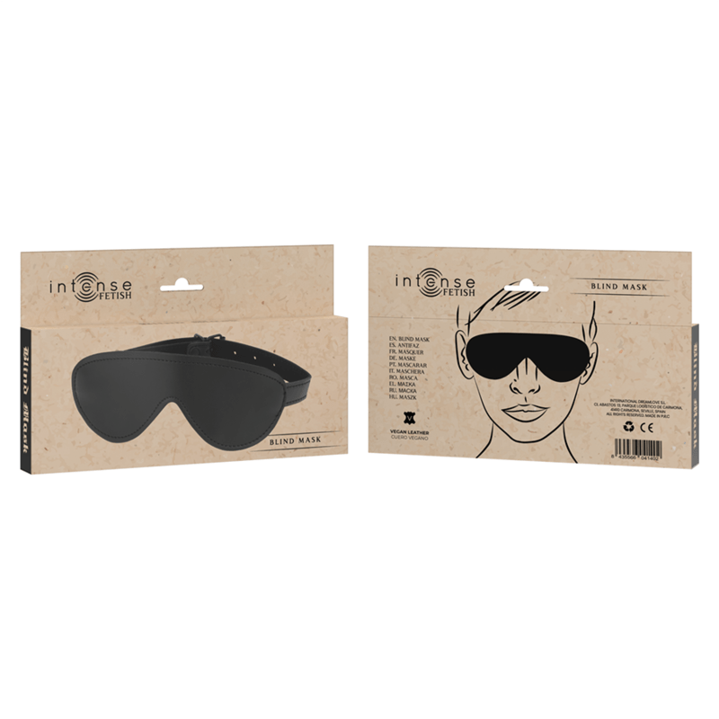 INTENSE - FETISH VEGAN BLIND MASK - Toys "n" Us