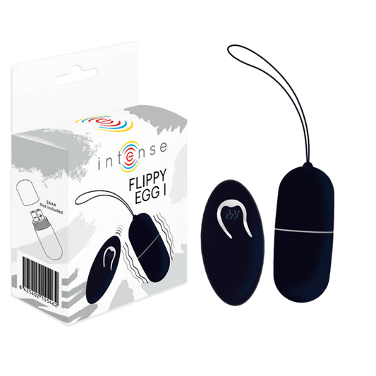 INTENSE - FLIPPY I VIBRATING OGG COM CONTROLE REMOTO PRETO - Toys "n" Us