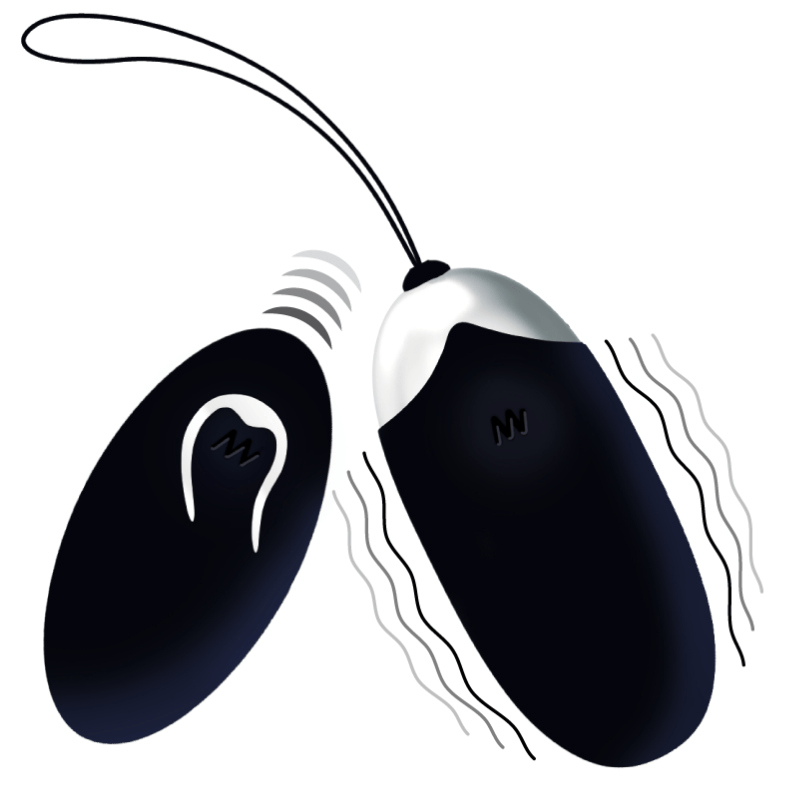 INTENSE - FLIPPY II VIBRANTE OVO COM CONTROLE REMOTO PRETO - Toys "n" Us