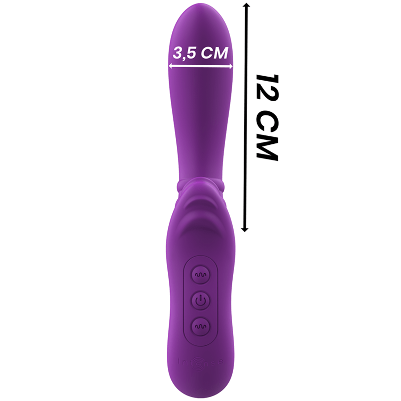 INTENSE - HARRY FLEXIBLE VIBRATOR WITH PURPLE TONGUE - Toys "n" Us