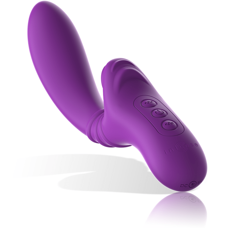 INTENSE - HARRY FLEXIBLE VIBRATOR WITH PURPLE TONGUE - Toys "n" Us