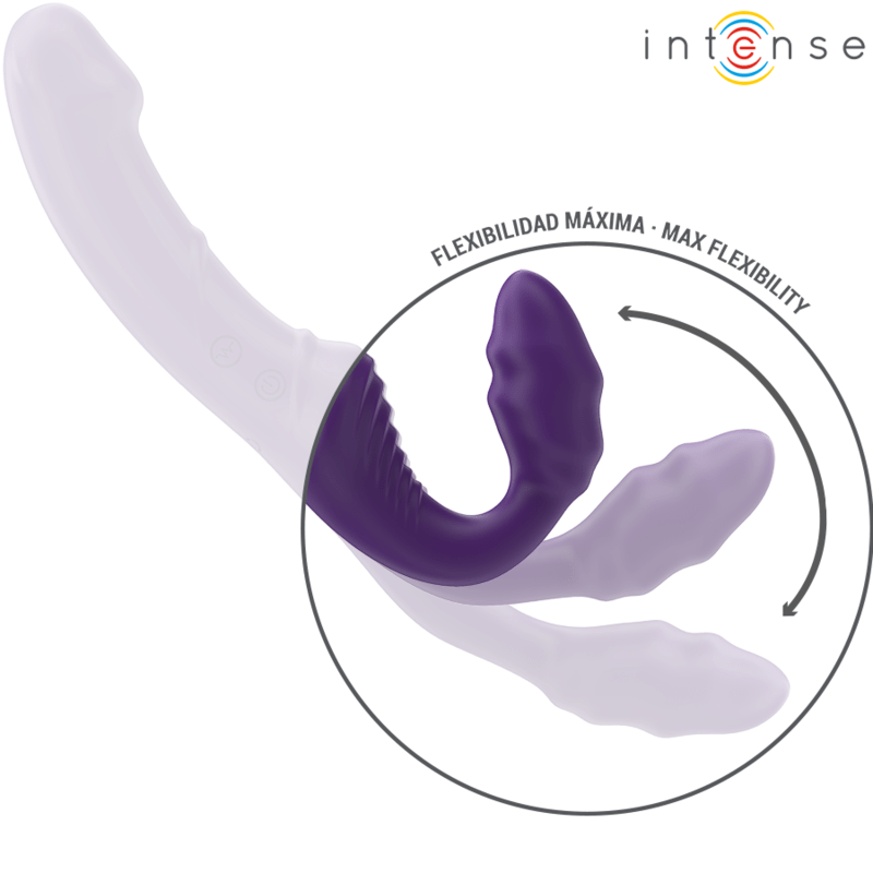 INTENSE - JILL DOUBLE VIBRATOR 20 CM PURPLE REMOTE CONTROL - Toys "n" Us