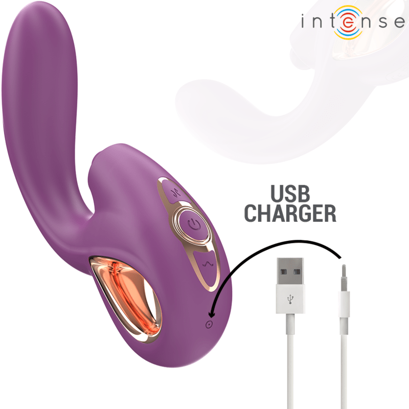 INTENSE - LALI MULTIFUNCTION G - SPOT VIBRATOR TAPPING & THRUST & VIBRATION PURPLE - Toys "n" Us