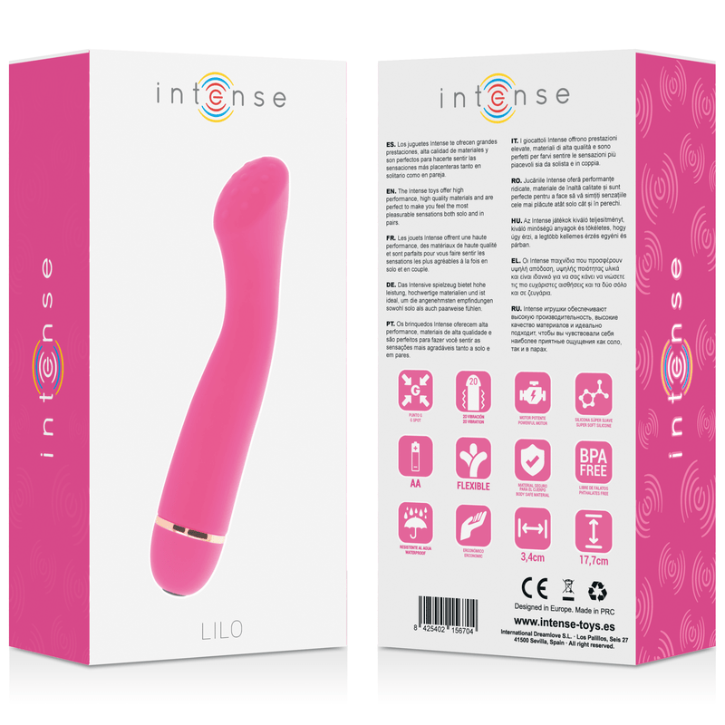INTENSE - LILO 20 VELOCIDADES SILICONE ROSA - Toys "n" Us