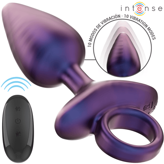 INTENSE - MICHAEL VIBRATING ANAL PLUG MODEL 2 REMOTE CONTROL - Toys "n" Us