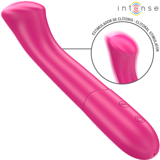 INTENSE - PATY VIBRATOR 19 CM FLEXIBLE 10 VIBRATIONS MODEL 2 PINK - Toys "n" Us