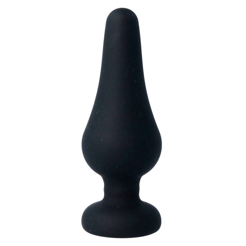 INTENSE - PLUG ANAL PIPO L SILICONE PRETO 13 CM - Toys "n" Us