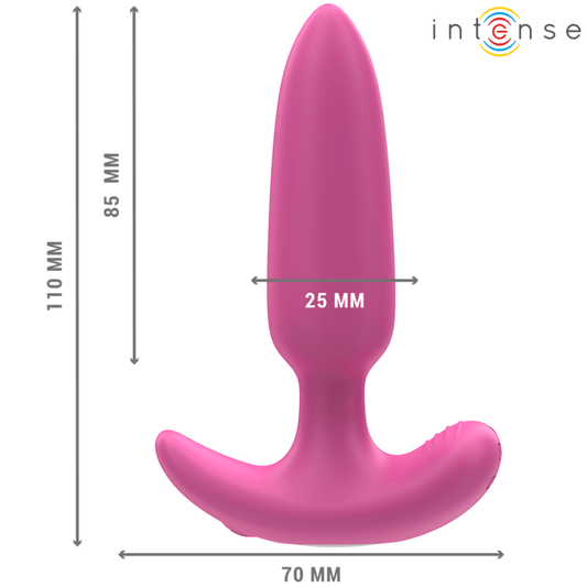 INTENSE - ROSS ANAL PLUG 10 VIBRATIONS PINK REMOTE CONTROL - Toys "n" Us