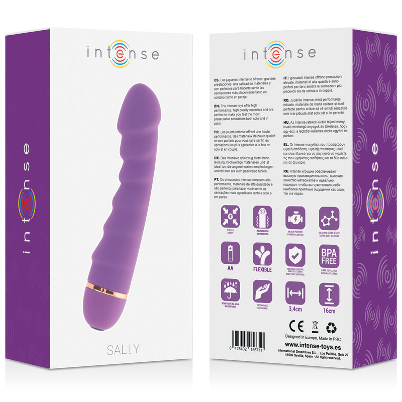 INTENSE - SALLY 20 VELOCIDADES SILICONE LILAC - Toys "n" Us