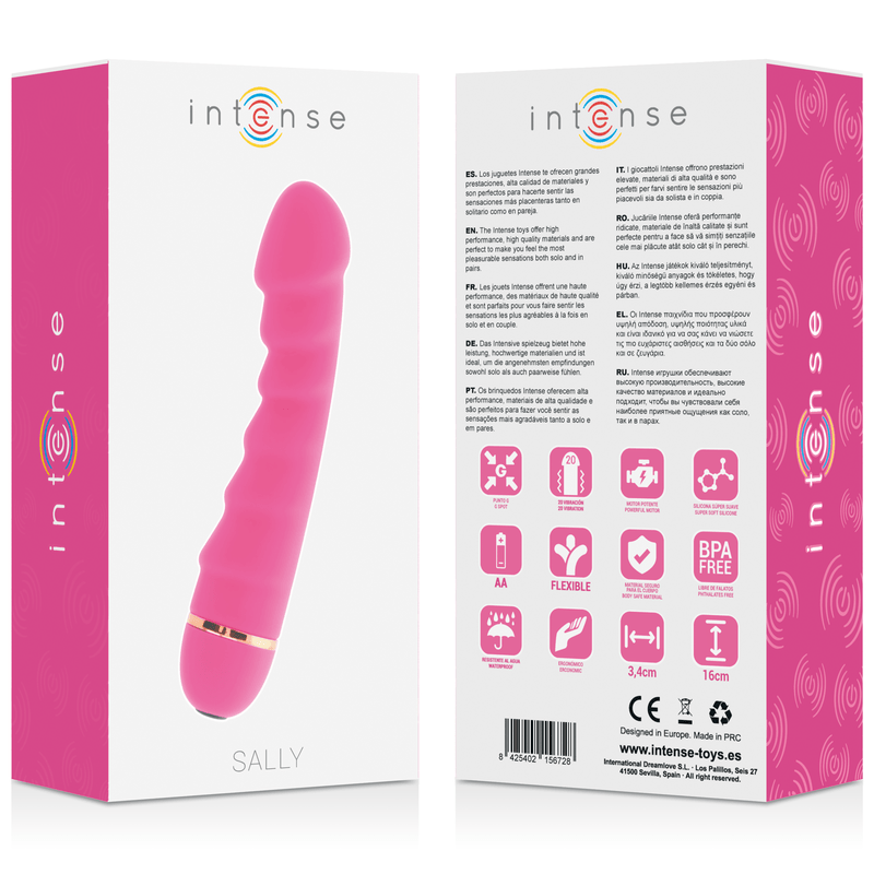 INTENSE - SALLY 20 VELOCIDADES SILICONE ROSA - Toys "n" Us