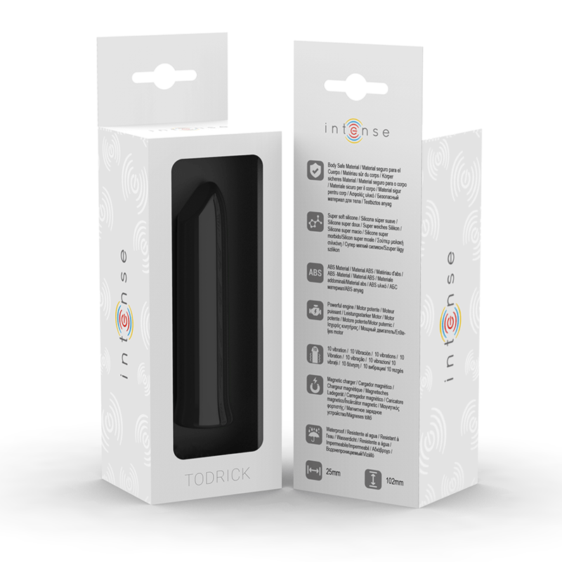 INTENSE - TODRICK CLIT STIMULATING BULLET BLACK - Toys "n" Us