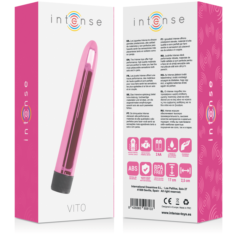 INTENSE - VIBRADOR VITO ROSA - Toys "n" Us