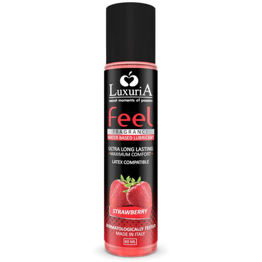 INTIMATELINE - LUXURIA FEEL LUBRIFICANTE BASE DE GUA DE MORANGO 60 ML - Toys "n" Us