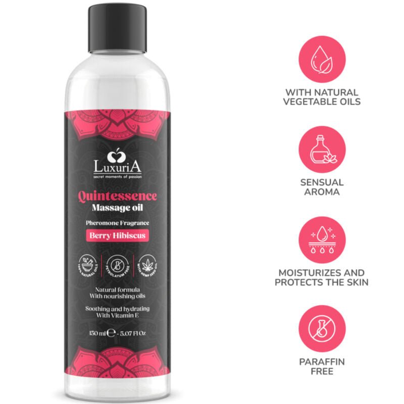 INTIMATELINE LUXURIA - MASSAGE OIL BERRY 150 ML - Toys "n" Us