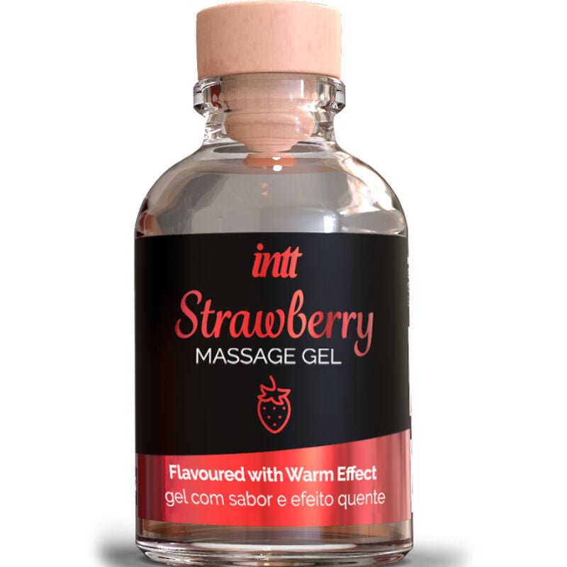 INTT MASSAGE & ORAL SEX - HOT EFFECT STRAWBERRY FLAVOR MASSAGE GEL - Toys "n" Us